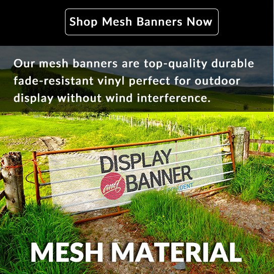 Mesh Material Banner